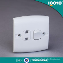 Igoto British Standard E116-1 1 Gang 2 Pin Switch Socket